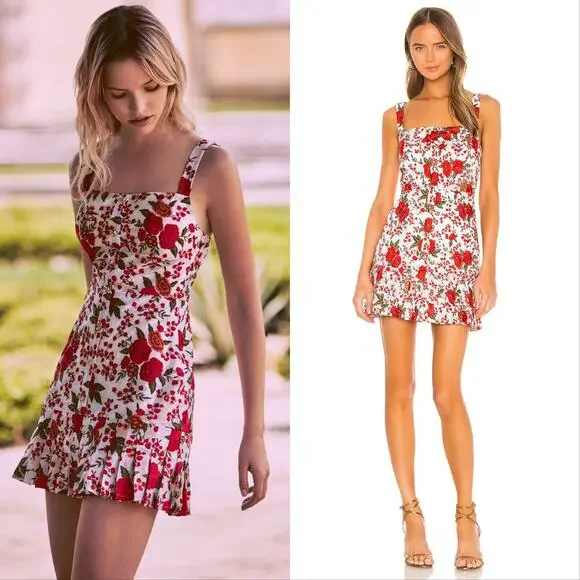 Alexis Melora Floral Mini Dress - Picture 1 of 6